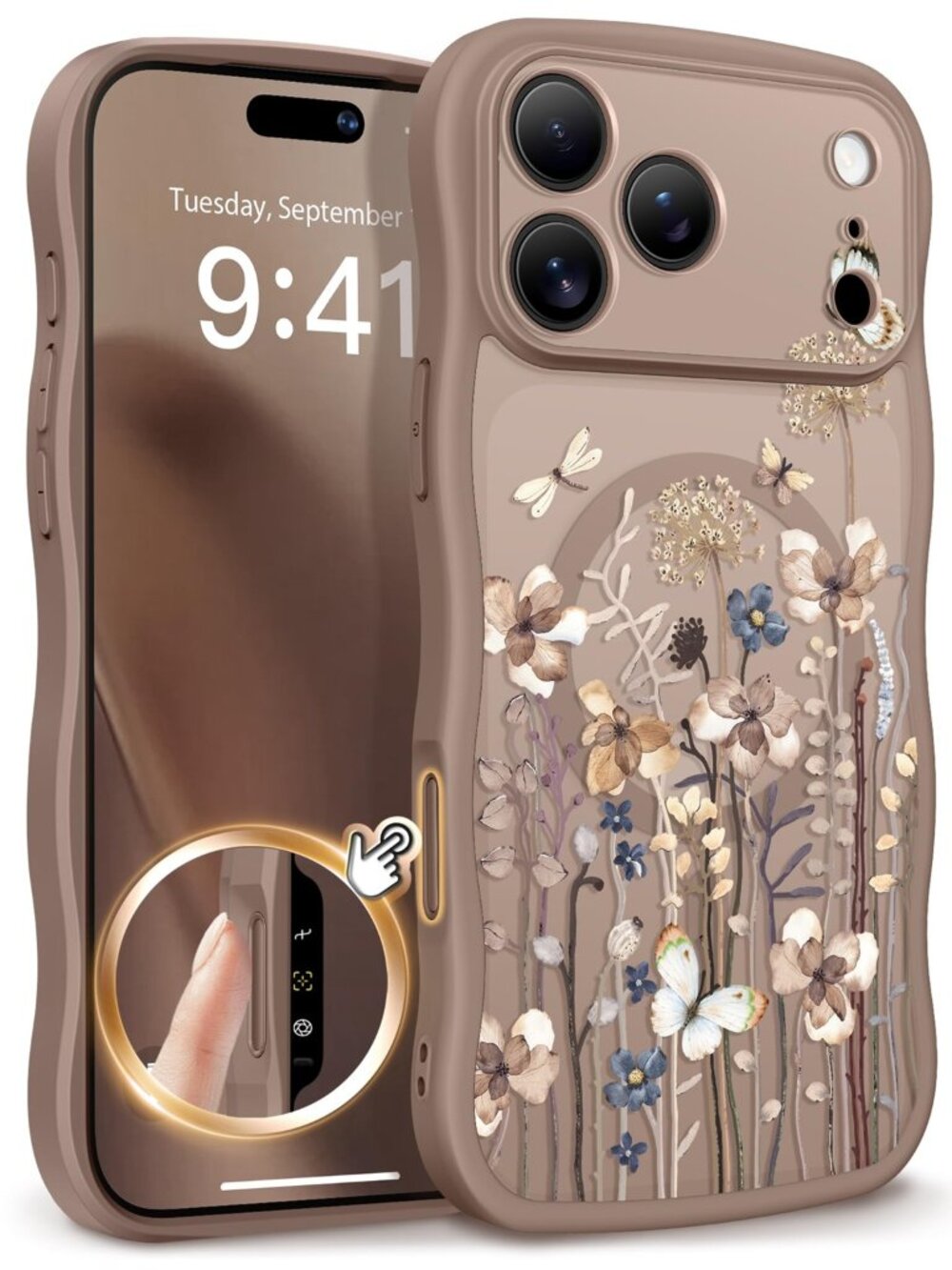 for iPhone 17 Pro Case Compatible with MagSafe